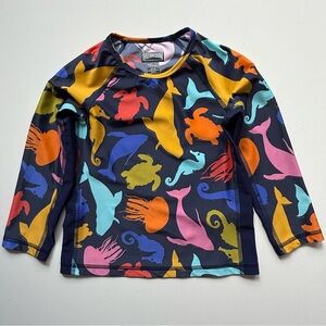 Vilebrequin Boys Printed Rashguard - Size 6Y
